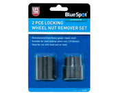 BlueSpot Locking Wheel Nut remover 19 - 26mm Emergency Lug Nut Socket Set 1/2"